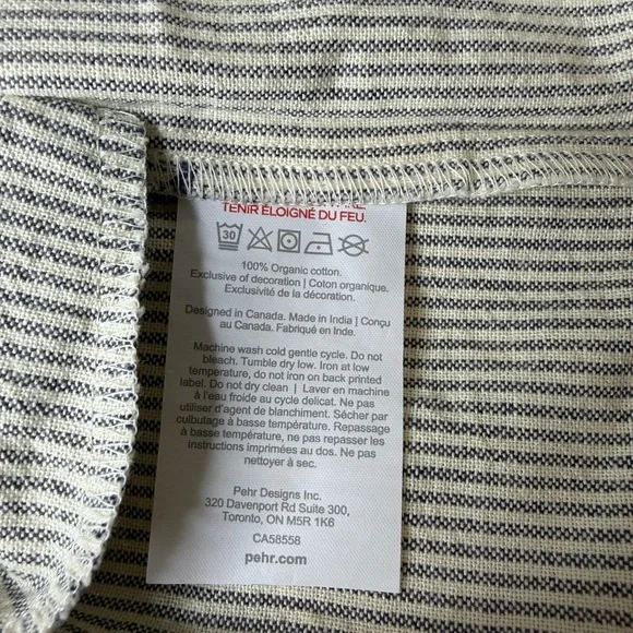 Pehr Girls Striped Long Sleeve Smocked Dress - Picture 5 of 5